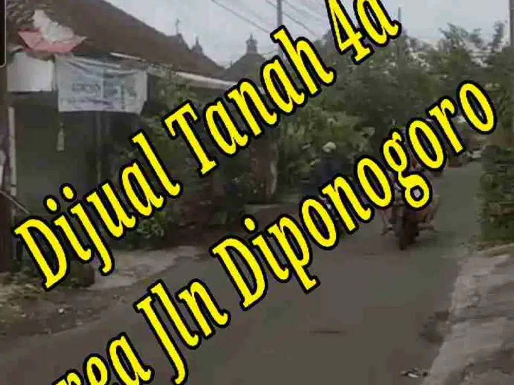 Dijual Tanah 4a di area Jln Diponogoro Sanglah Denpasar Bali