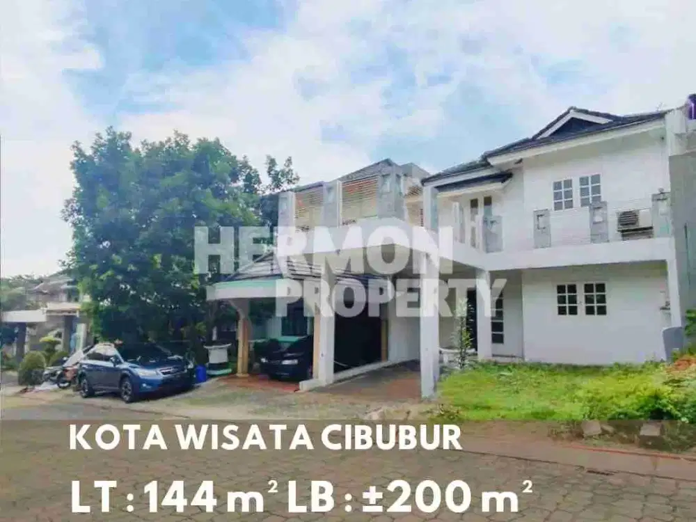 Dijual Cepat Rumah Bangunan Besar - Harga Miring di Kota wisata Cibubur