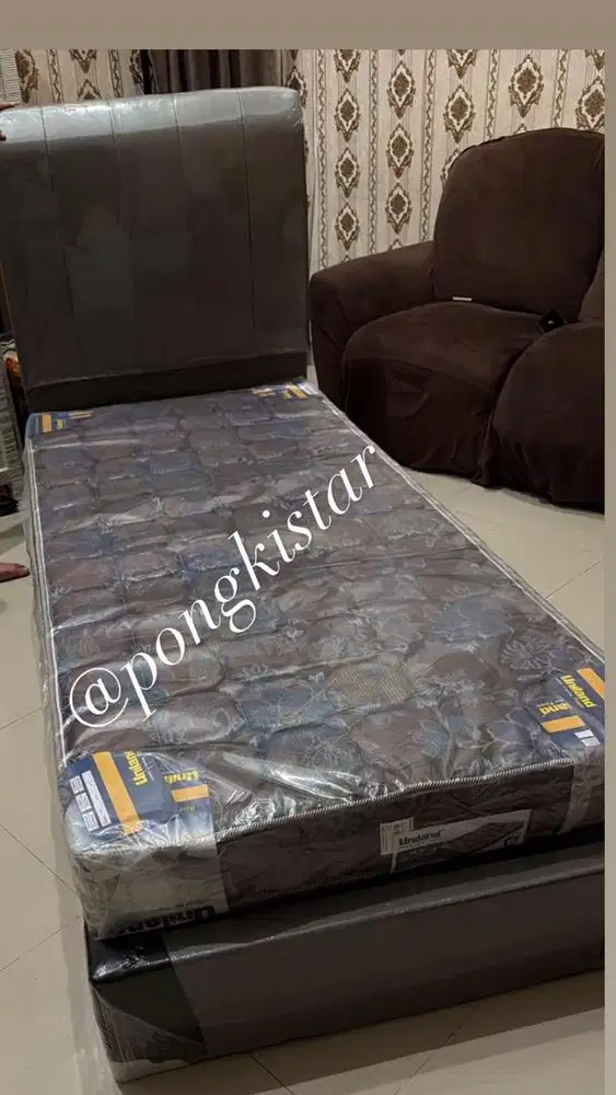 Springbed uniland 100x200 baru
