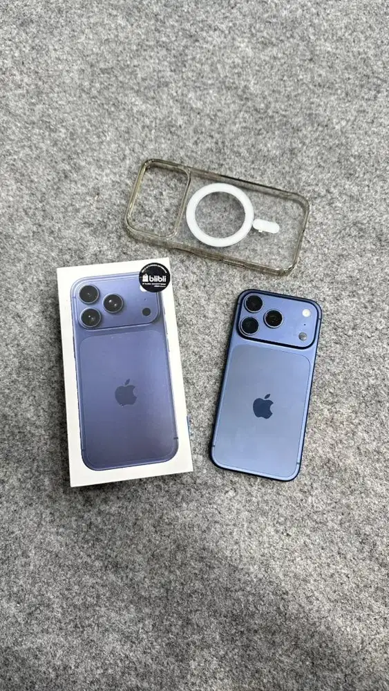 iPhone 17 Pro 256gb Second IBOX, garansi on desember 2026, bh 100