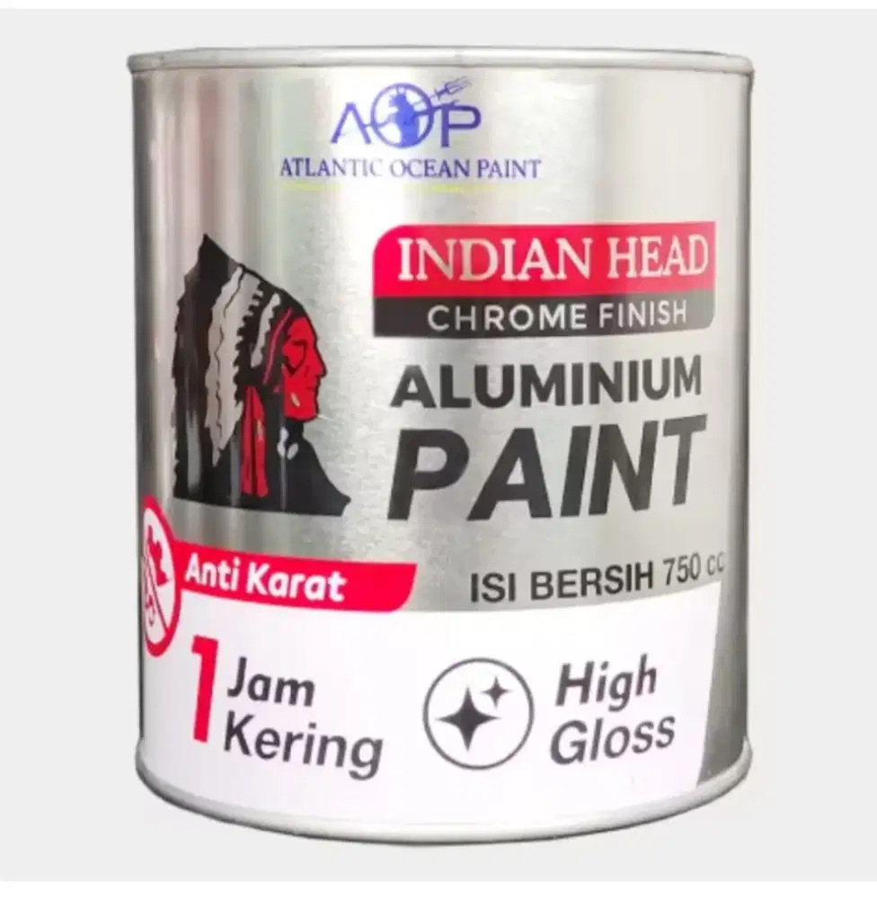 Cat silver/bron aluminium Indian head