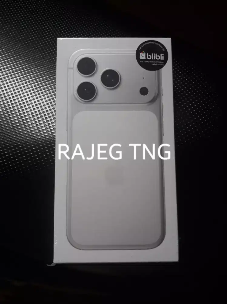 iPhone 17 Pro 512GB Silver [New] Harga Net