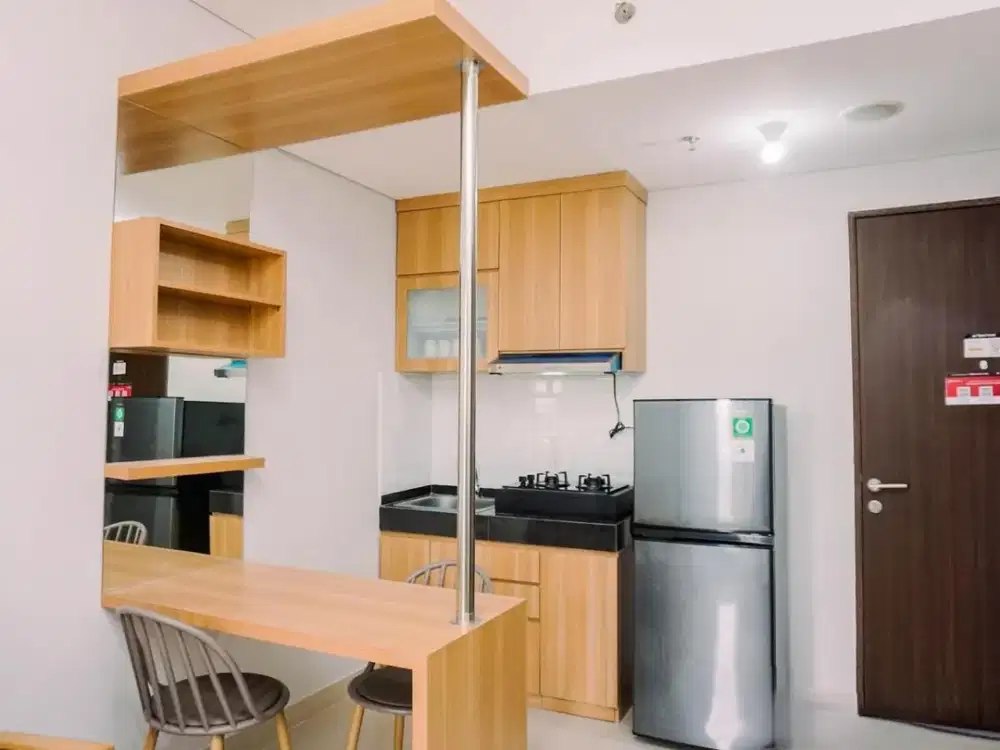 Disewakan Harga Promo Apartemen Transpark Bintaro 2BR Furnish Cantik