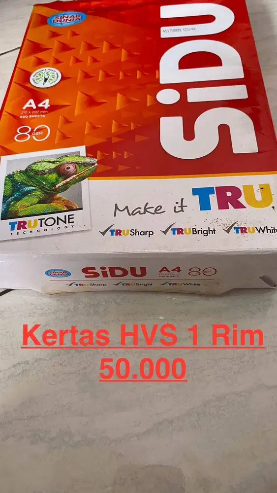Kertas HVS A4 (Masih Baru)