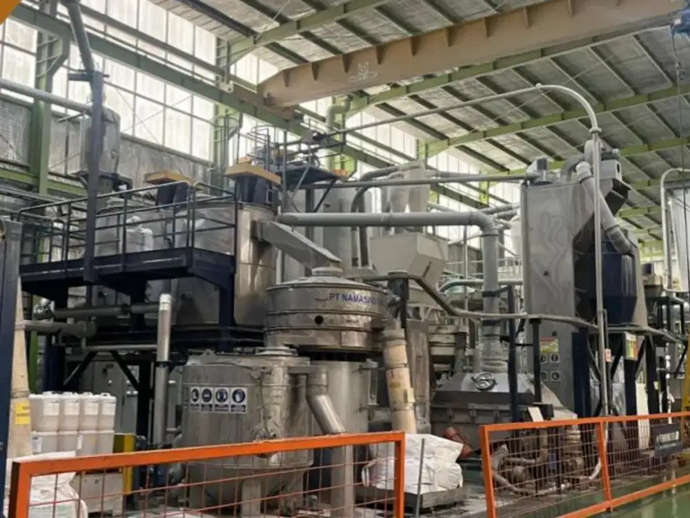 Pabrik Luas Padalarang beserta Mesin