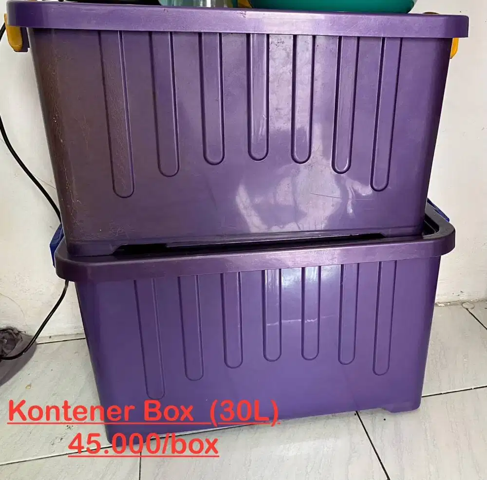 Box Kontener Pemyimpanan (Box Storage)