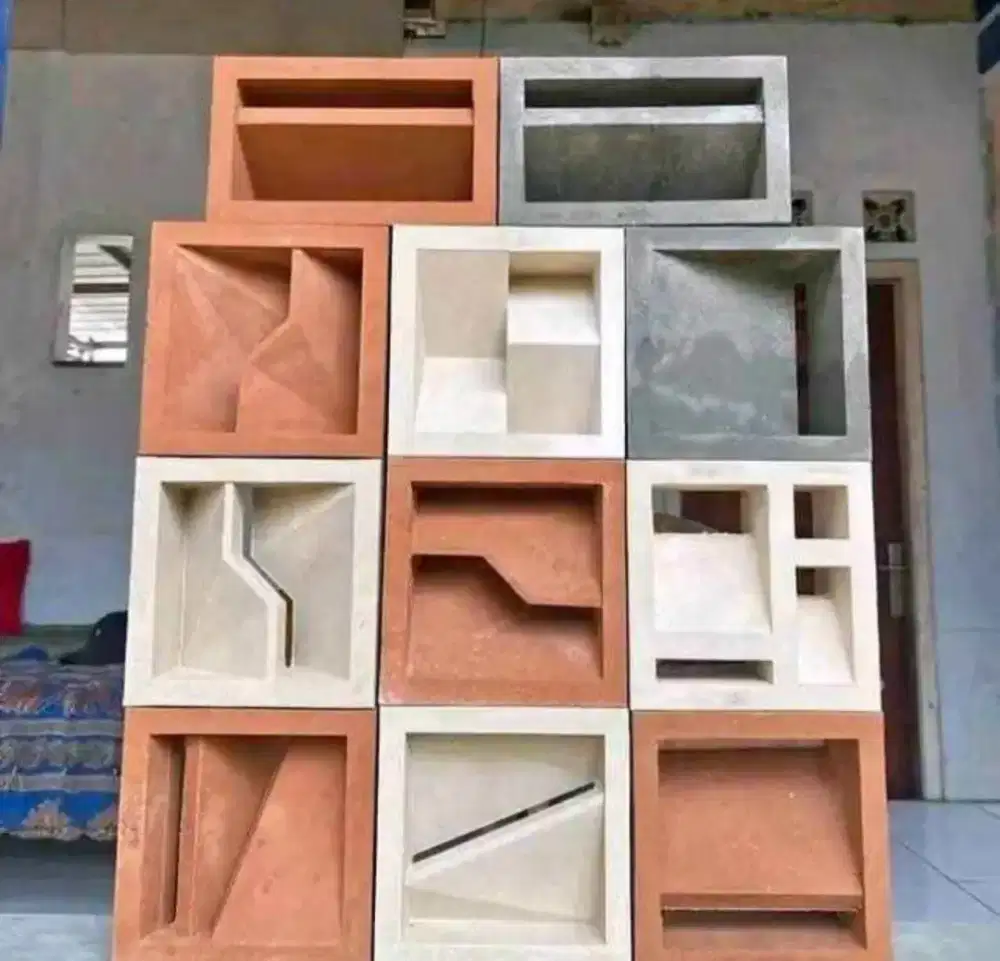 Roster beton berbagai macam motif barang