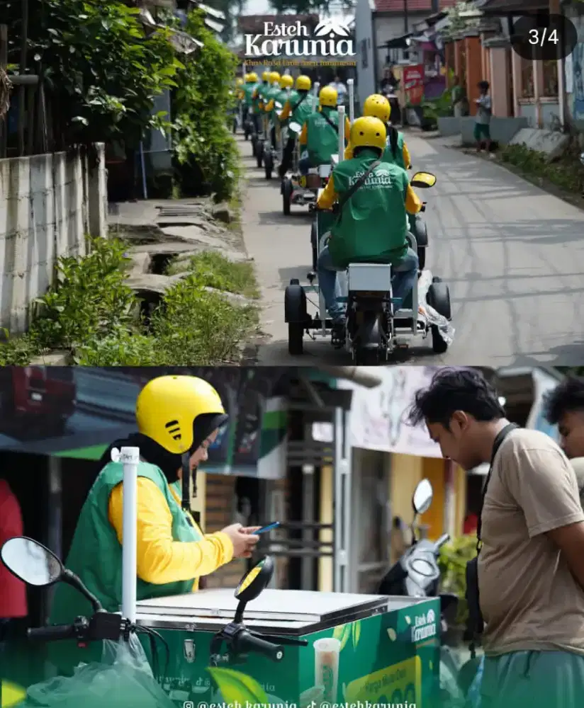 Lowongan rider es teh karunia (mampang)