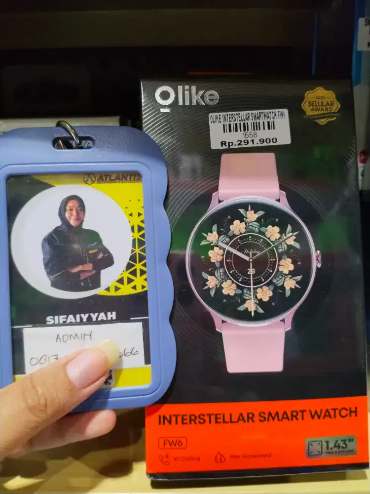 OLIKE INTERSTELLAR SMARTWATCH FW6 | ATLANTIS DAHSYAT