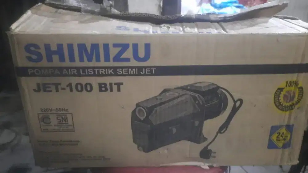 Mesin air shimizu, tipe jet-100-Bit semi jet