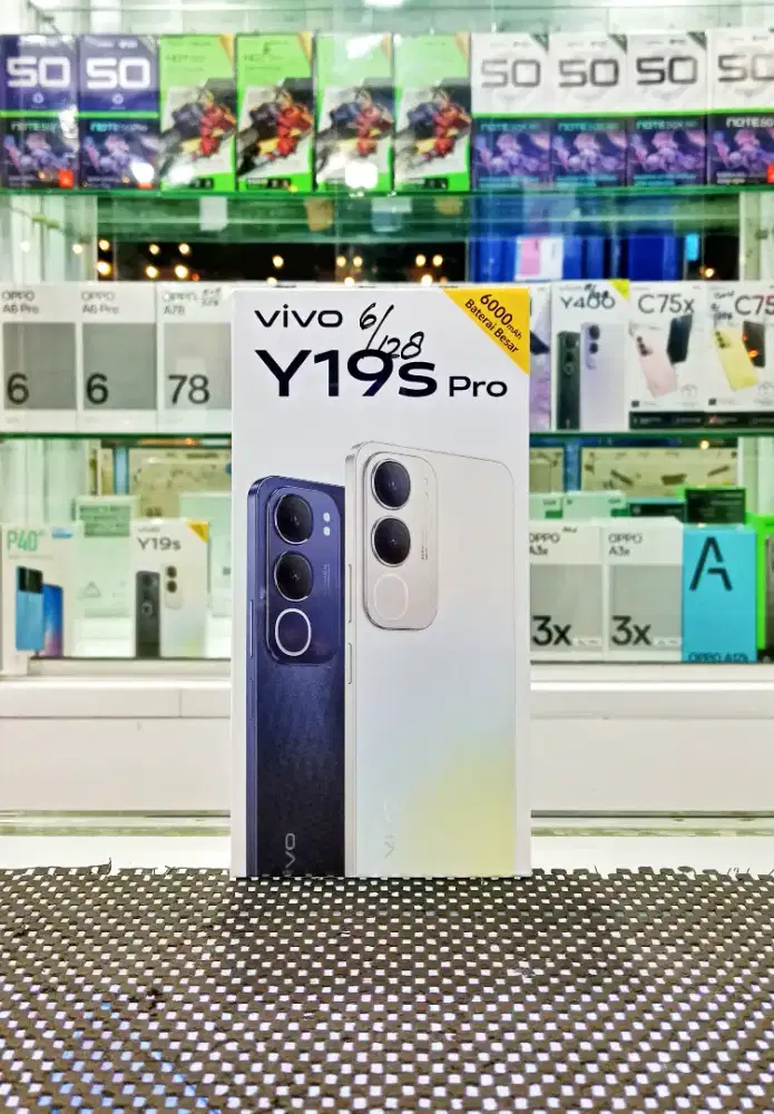 BARU..VIVO Y19s Pro RAM 6+6/128 SEGEL/GARANSI RESMI.