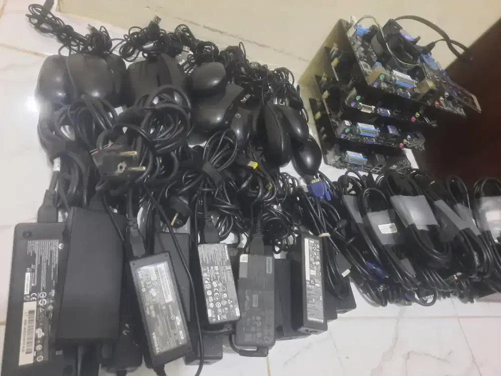 Mabo+Proci-i3 gen3/Mouse/Adaftor/Kabel vga Normal Jual Murah Cek Lsng