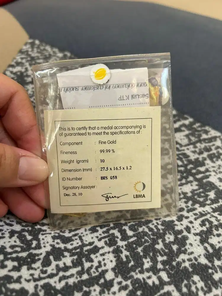 Logam Mulia 10 Gram Retro