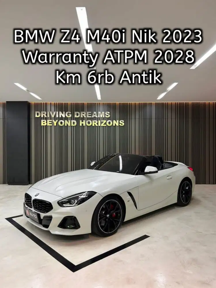 BMW All New Z4 Roadster AT 2023 Putih M40i 3.000cc Km6rb