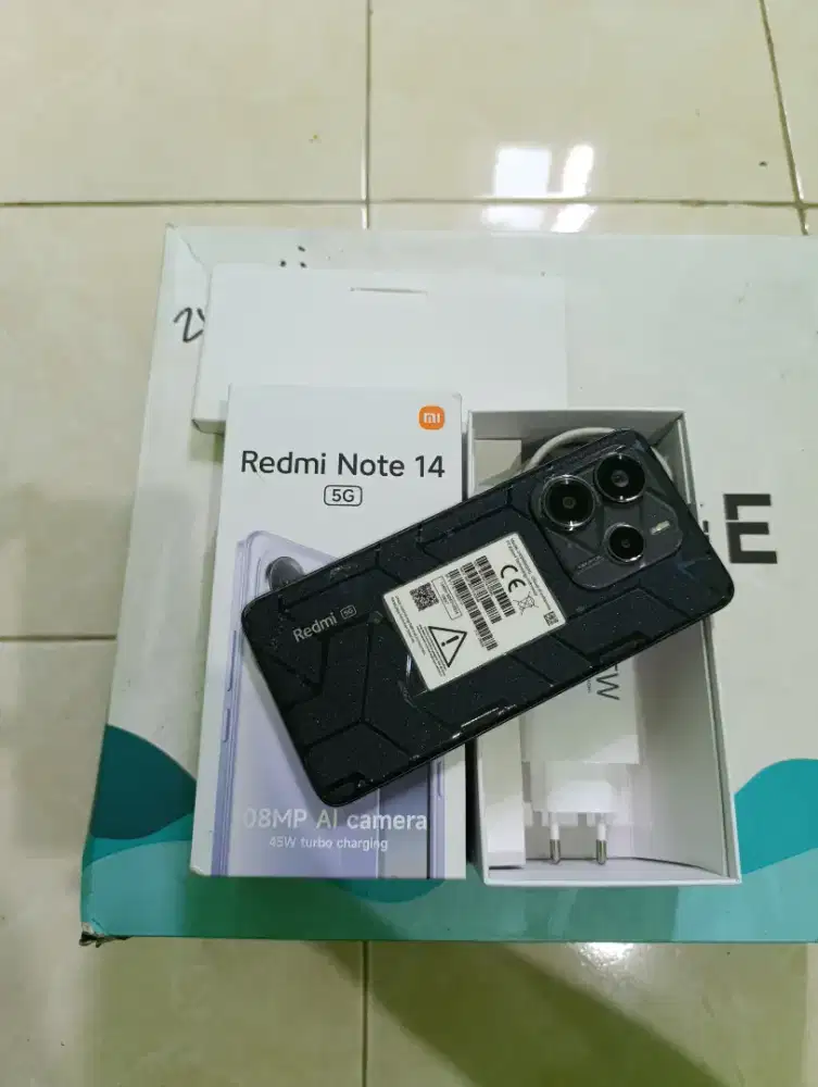 Xiomi note 14 5g ram 8/256 fullset