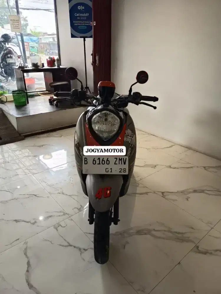 (A) Yamaha Fino Sporty Tahun 2018