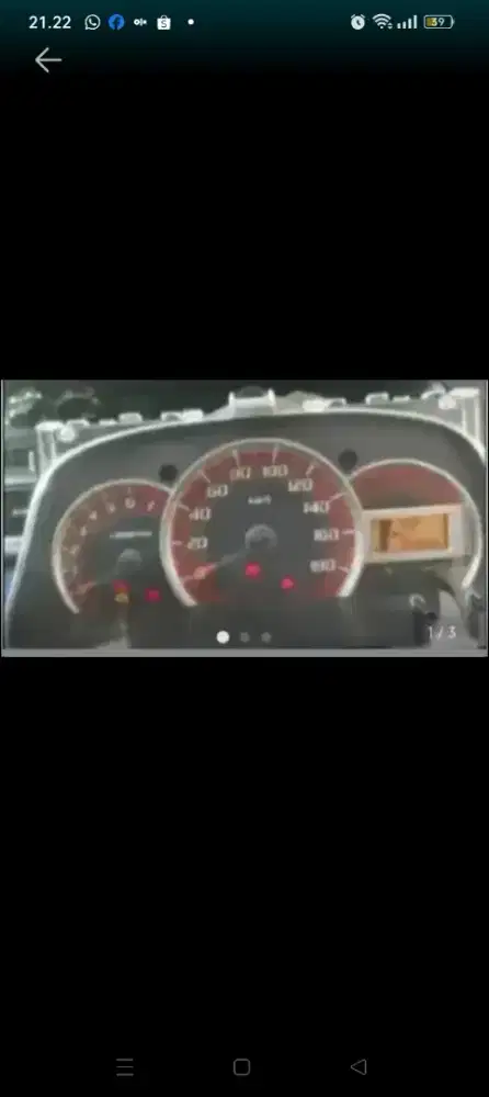 Spedo meter Avanza g 2012 s,,/d 2015