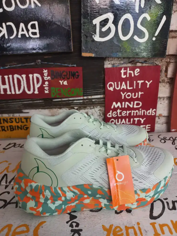 Jual Sepatu Baru Running Ortuseight Hyperblast Encore - Pistachio/Camo