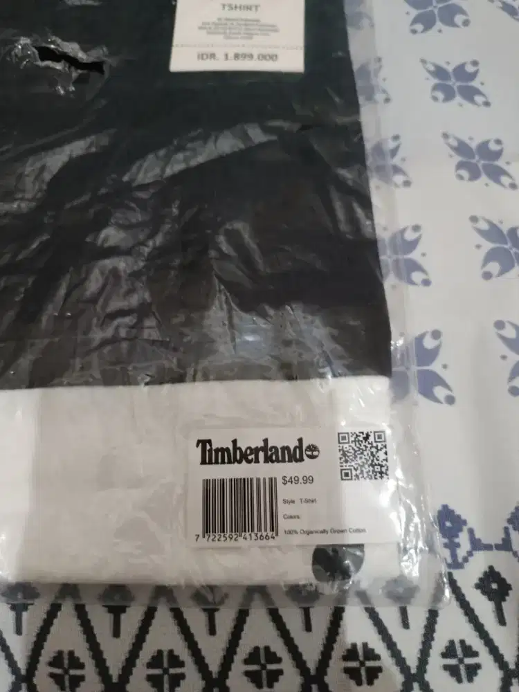 T-shirt Thimberland Black & Red Size L