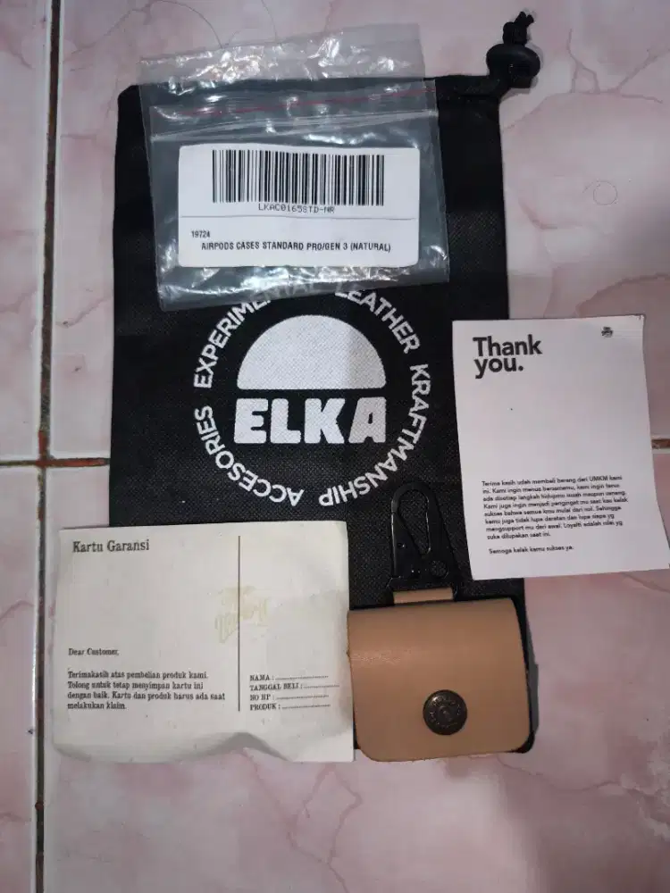 LTHRKRFT Case tws Airpods pro / gen 3 Casing Kulit