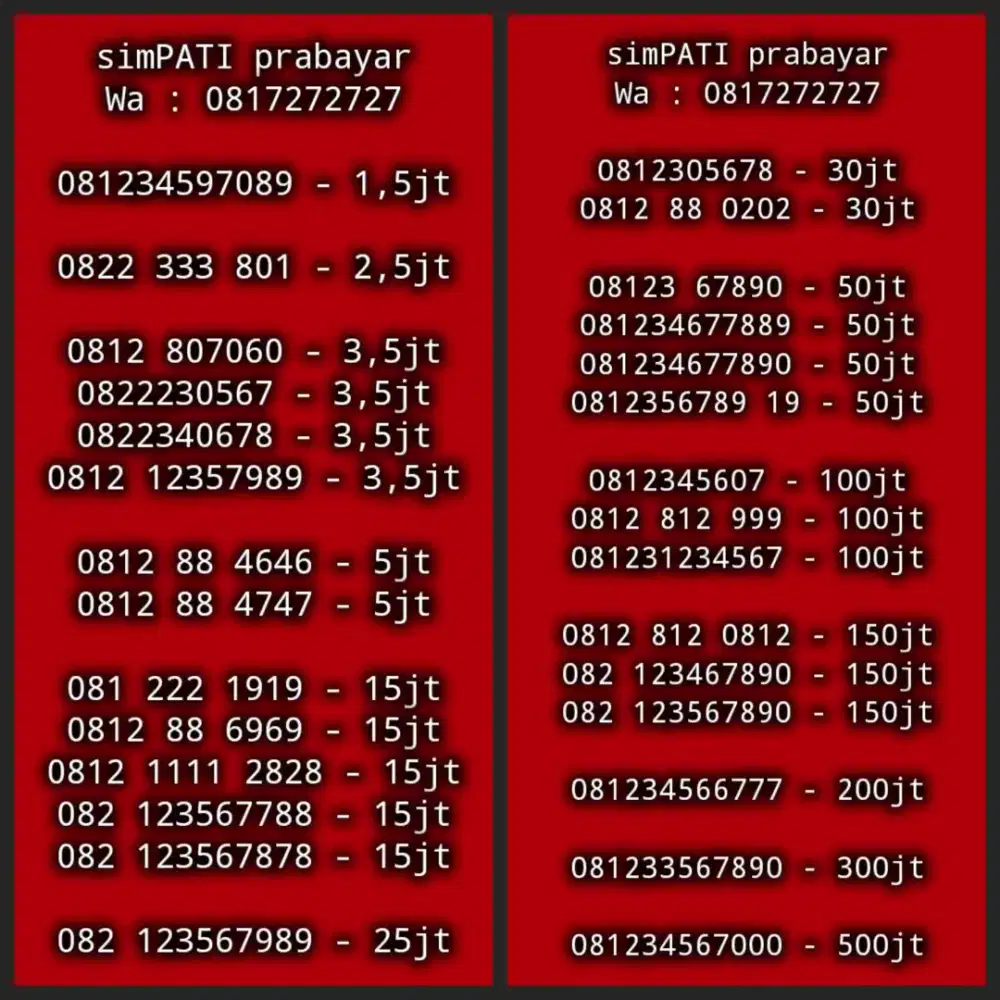 CANTIK KOLEKSI SIMPATI