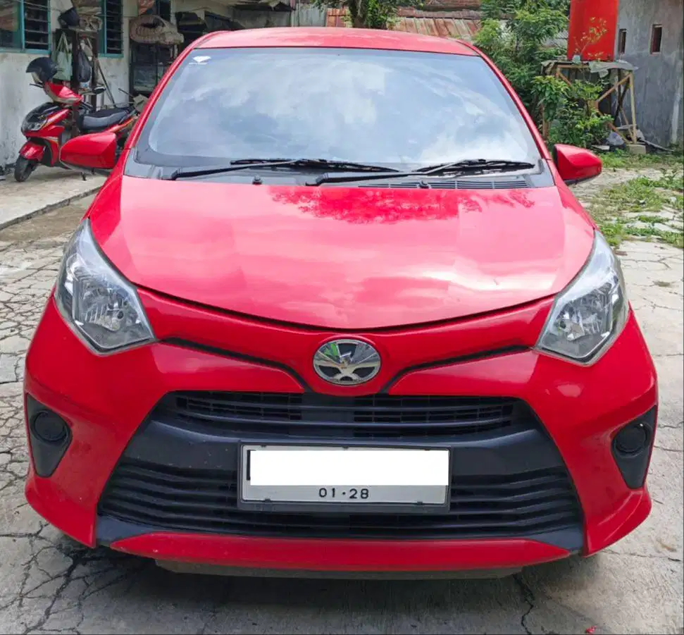 Jual Toyota Cayla tipe E 1,2 Manual Tahun 2017