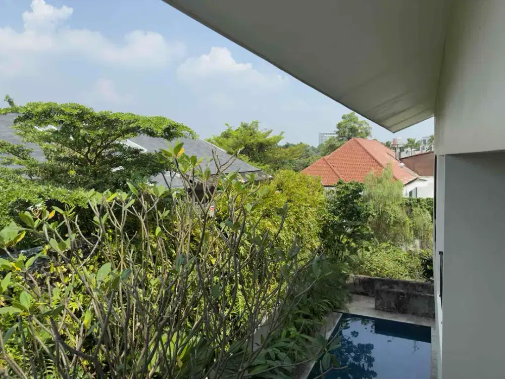 Sewa Rumah Cluster Mewah Kemang LB 928m2 +Swimming Pool