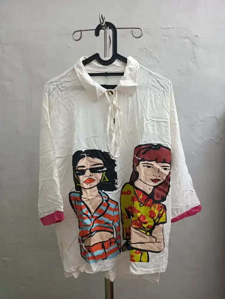 Baju atasan model kemeja