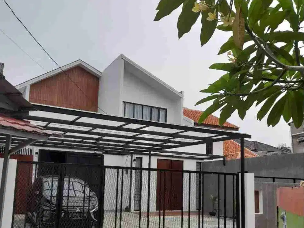 JUAL RUMAH HARGA MURAH MEWAH DI CIREUNDE CIPUTAT TIMUR  TANGSEL KOTA TANGERANG SELATAN JJ