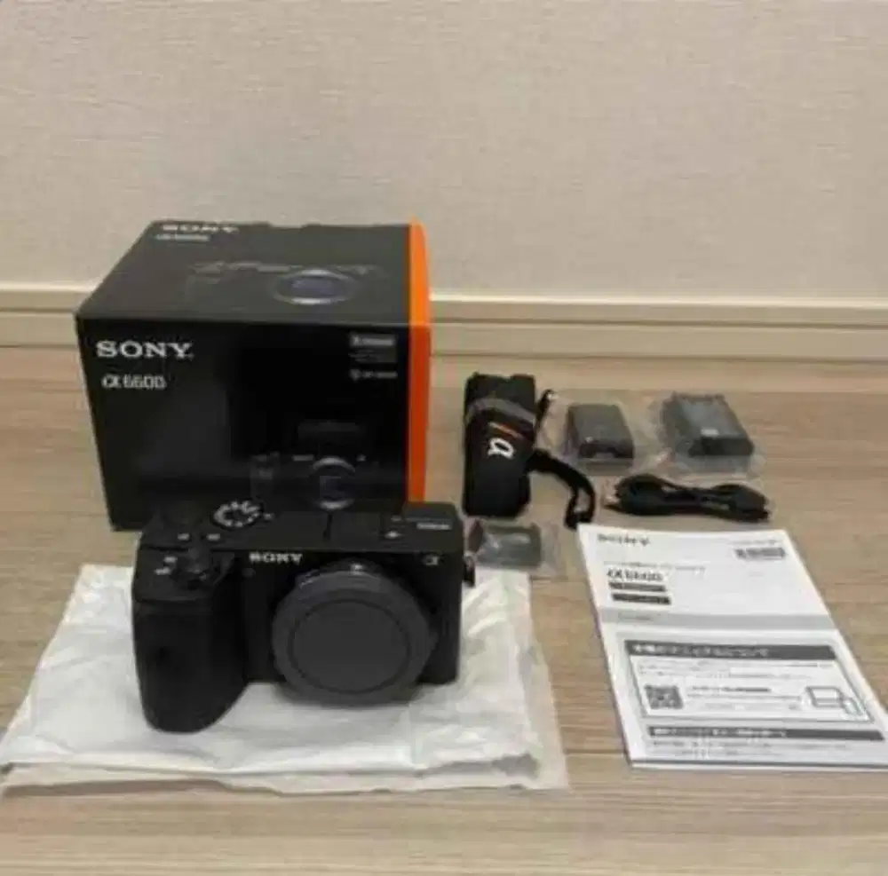 Kamera Sony A6600 Bagus Like New