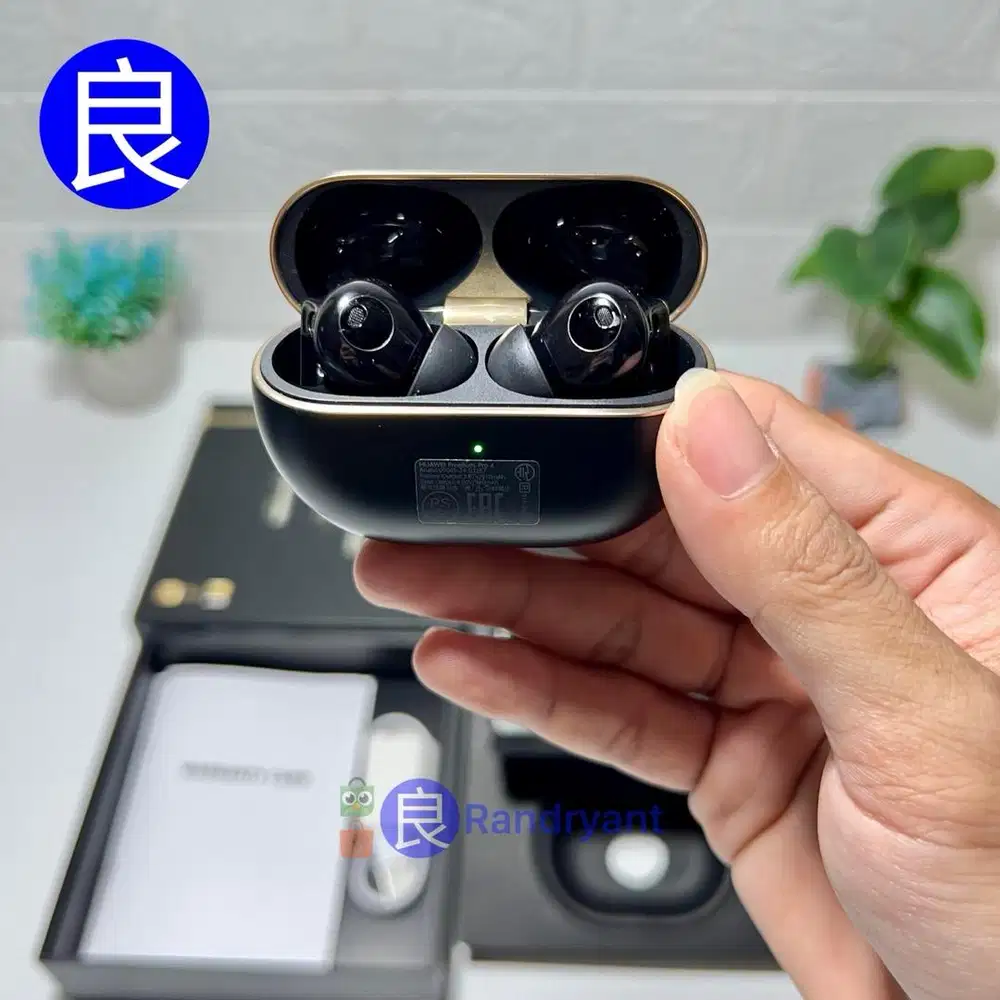 Huawei FreeBuds Pro 4 Black Garansi Resmi Indo Fullset Ori Mulus