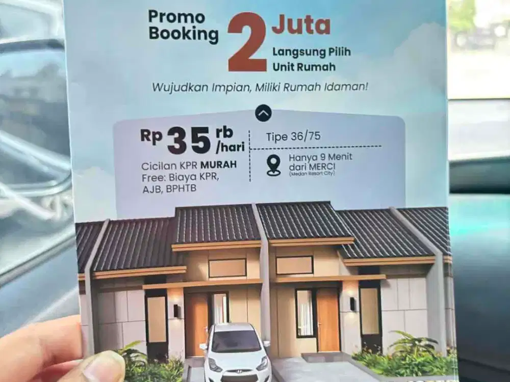 RUMAH SUBSIDI DI PINGGIR JALAN BESAR NAMURAMBE