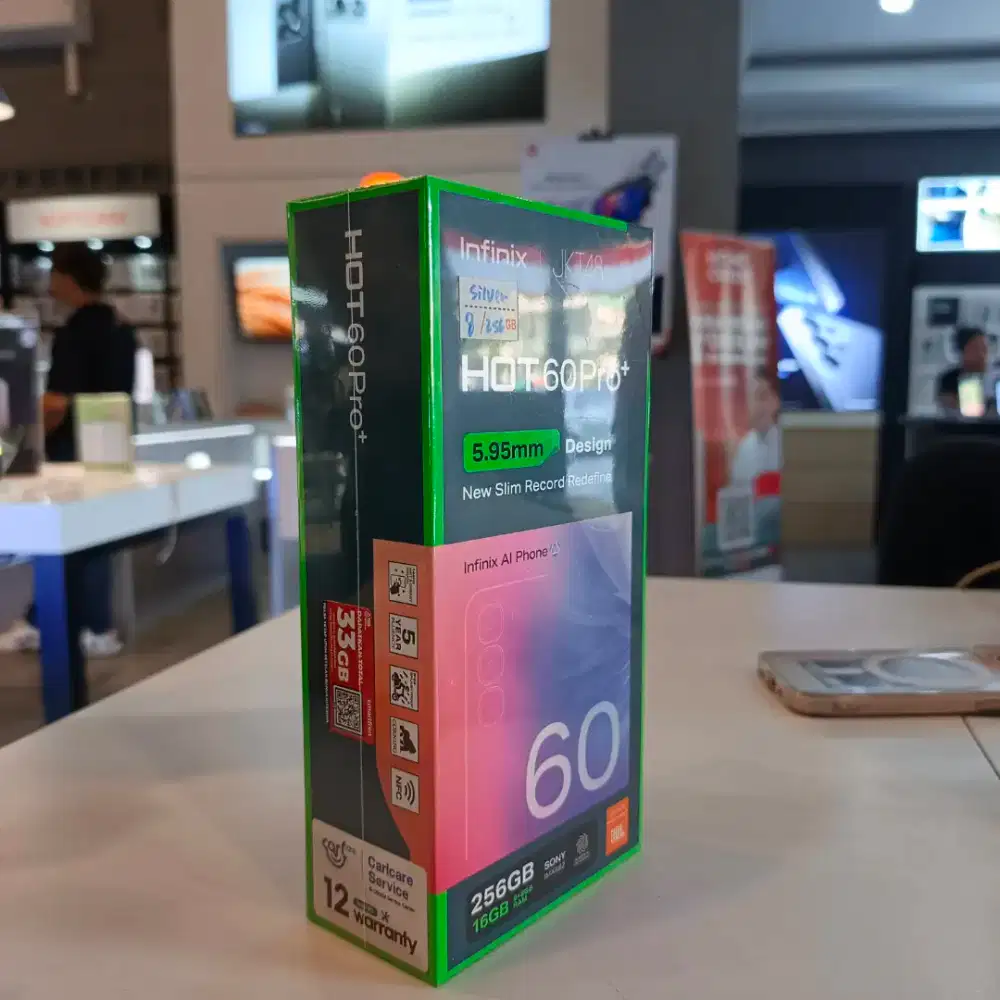 Infinix Hot 60 Pro+ New Ram 8+8/256 Promo