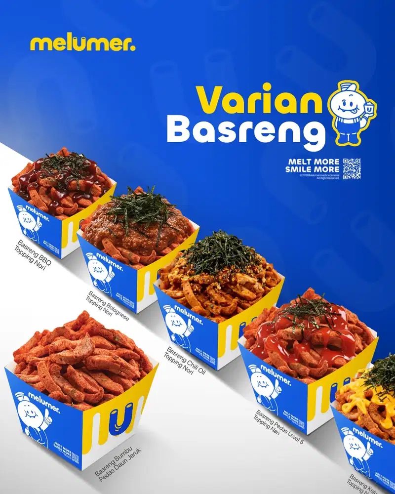 Penjaga booth makanan