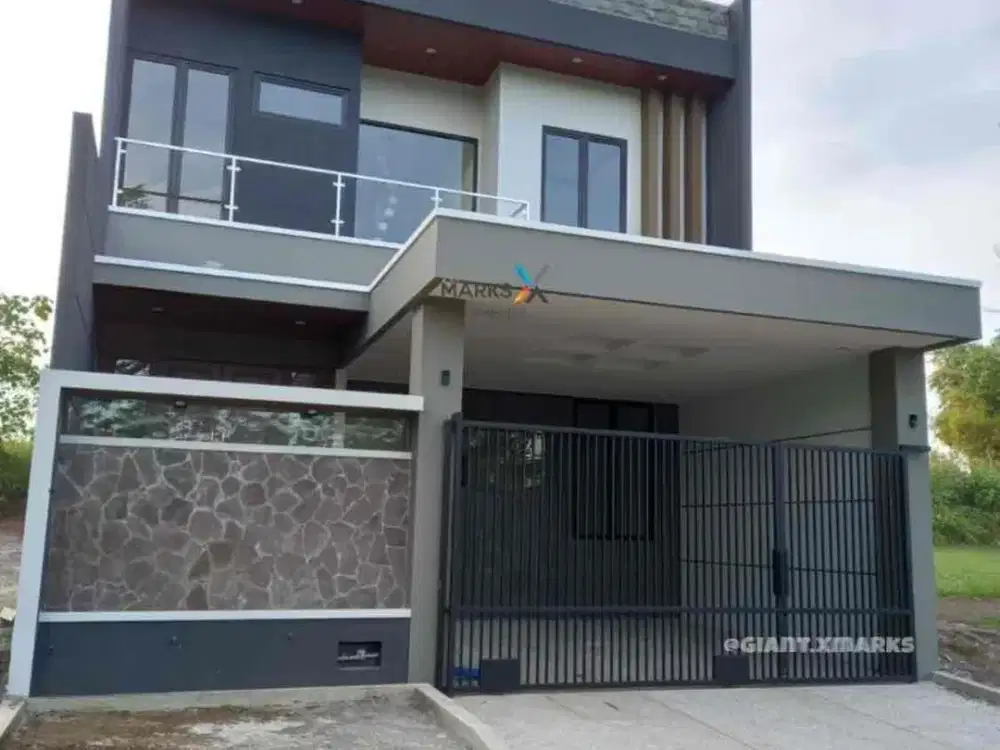 Rumah Modern Baru dekat Binus di Araya Valley Malang