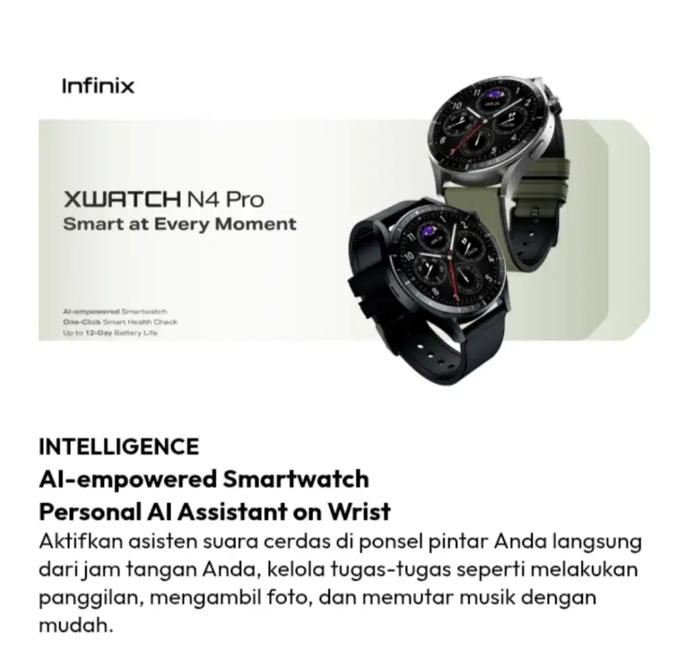 Smartwatch infinik n4 pro