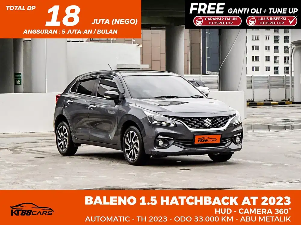 DP 18 jt Bergaransi SUZUKI BALENO HB 1.5 AT 2023