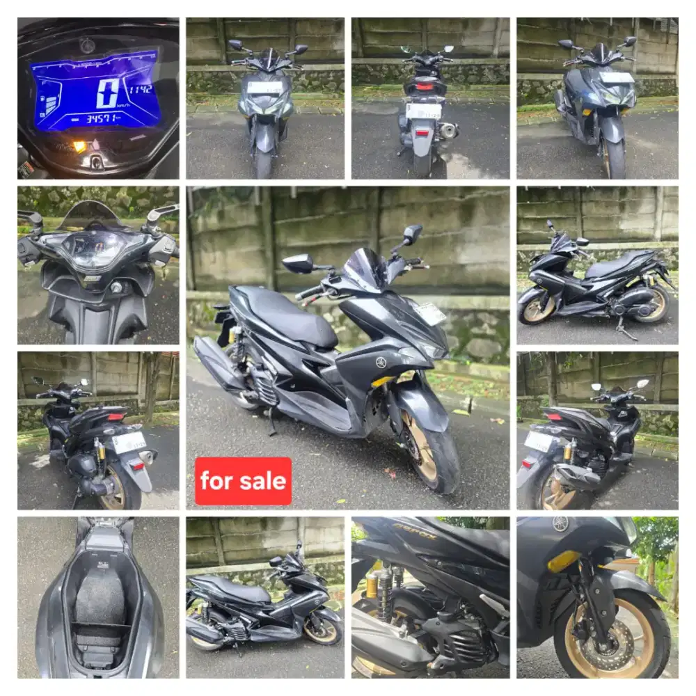 Dijual Yamaha Aerox 2019 Type S
