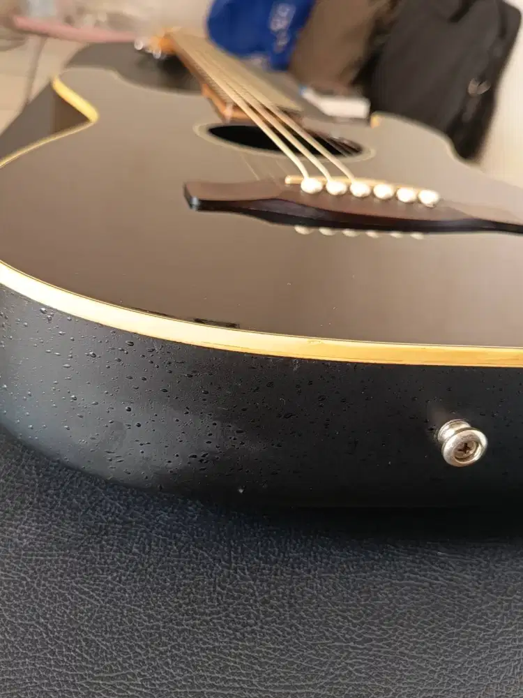 Fender Stratocoustic Black | BEKAS Berkualitas