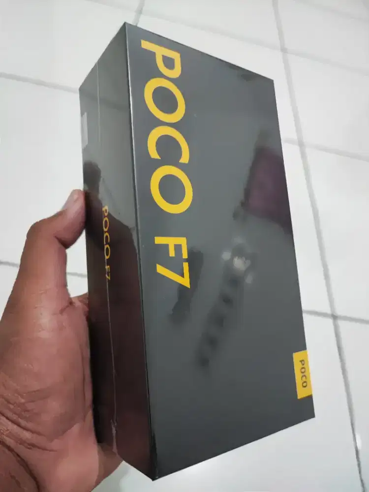 100% New Packing Ori: Xiaomi Poco F7 12/512 Silver Limited Edition