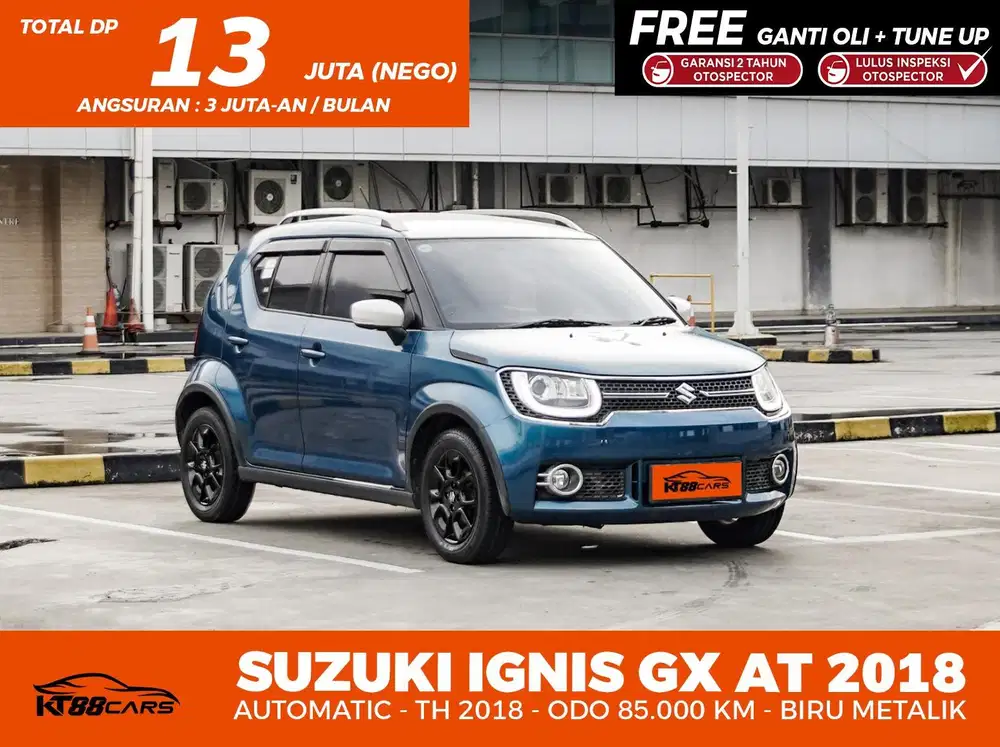 Dp 13jt Bergaransi SUZUKI IGNIS GX AT 2018