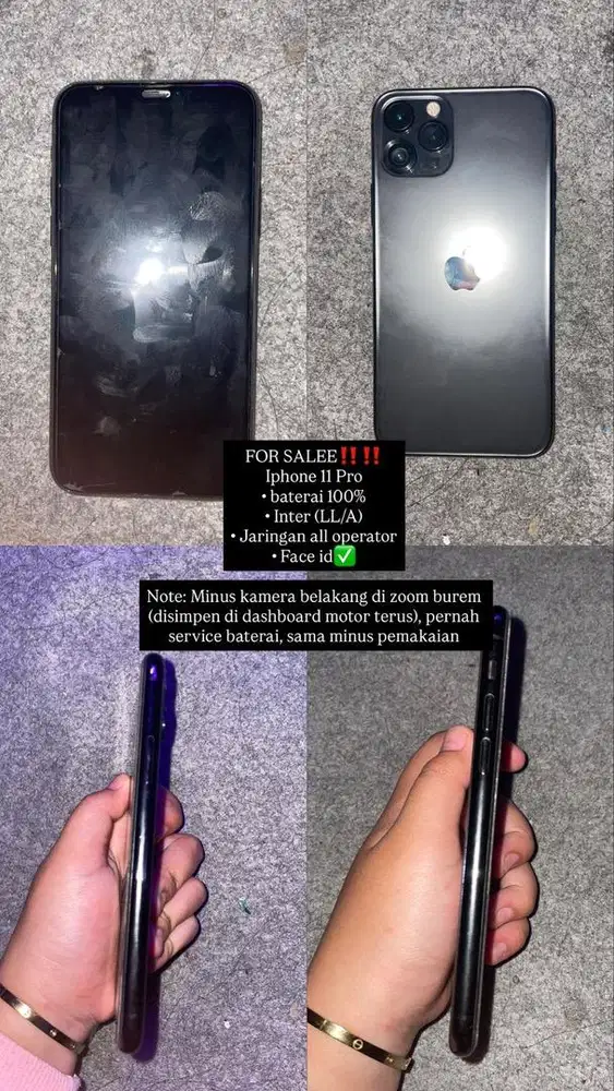 FOR SALE IPHONE 11 PRO 256gb