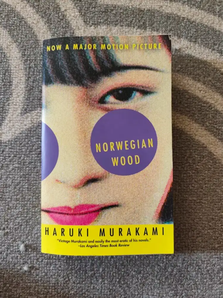 Norwegian Wood Haruki Murakami - Novel buku terjemahan