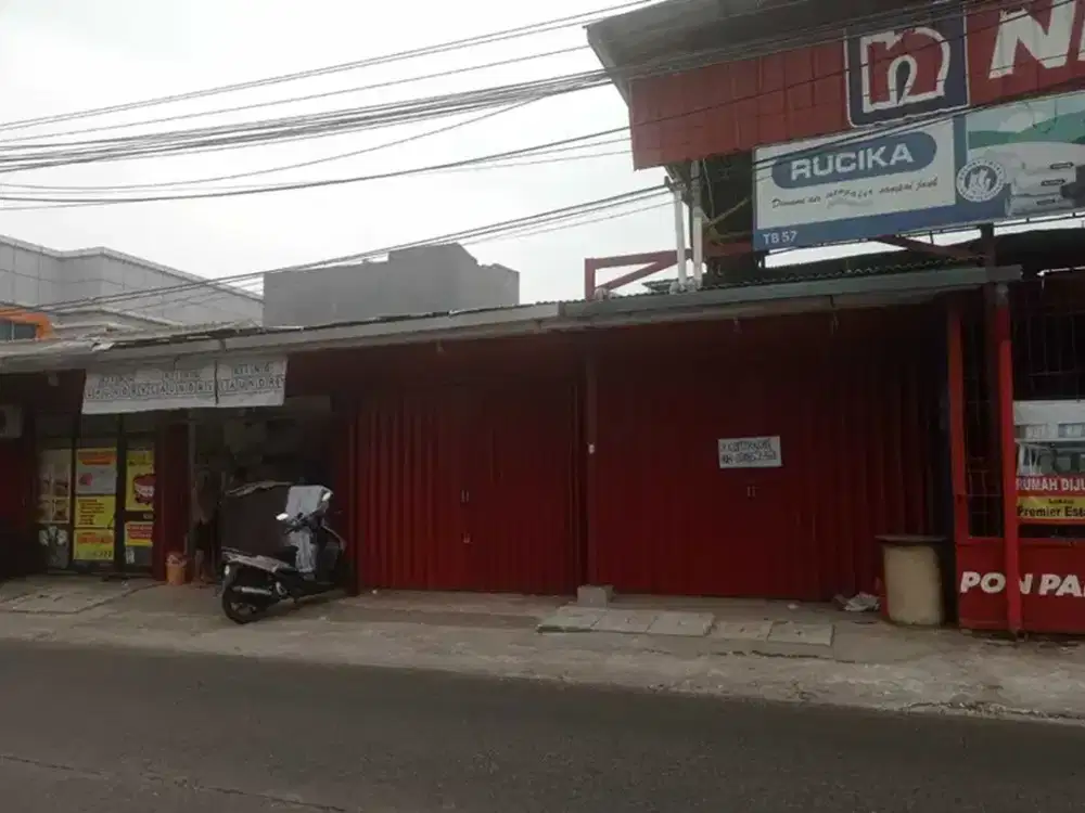 Disewakan Kios Jatiwarna di Jalan Raya Kodau