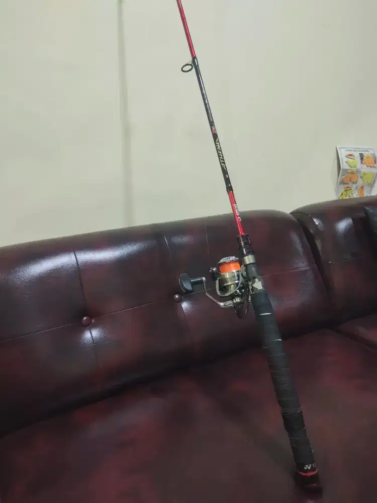 Jual reel merek seahawk lumitron 3000
Joran daido athena pro series