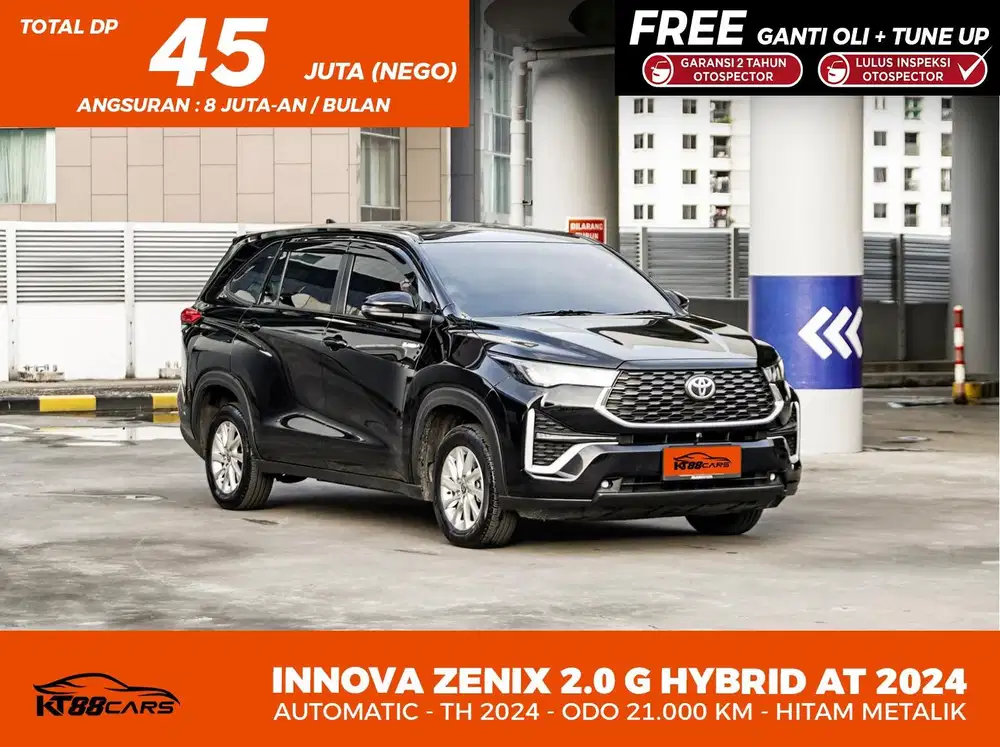 Dp 45jt Bergaransi TOYOTA INNOVA ZENIX G HYBRID AT 2024