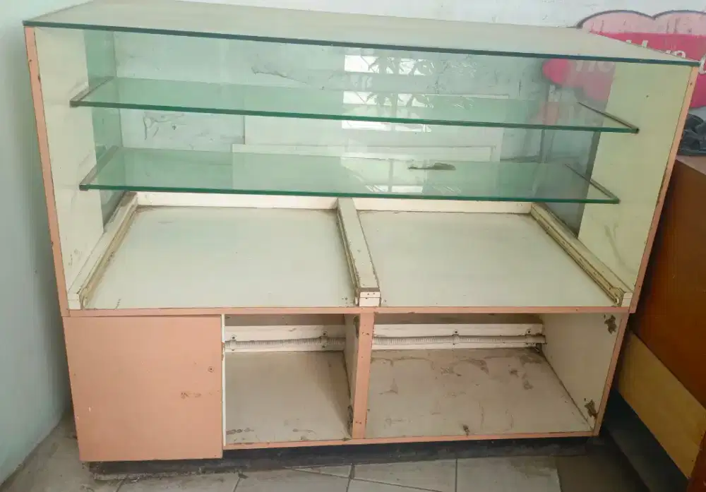 Jual Etalase second, Nego