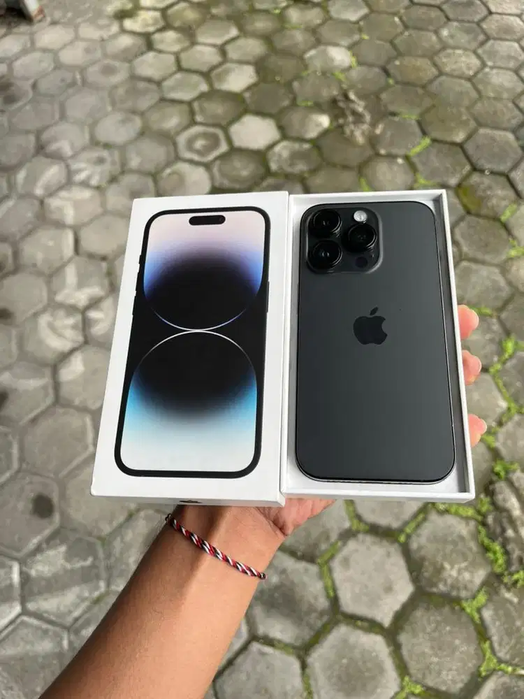 Iphone 14 Pro 256GB Resmi iBox Fullset Mulus Nominus