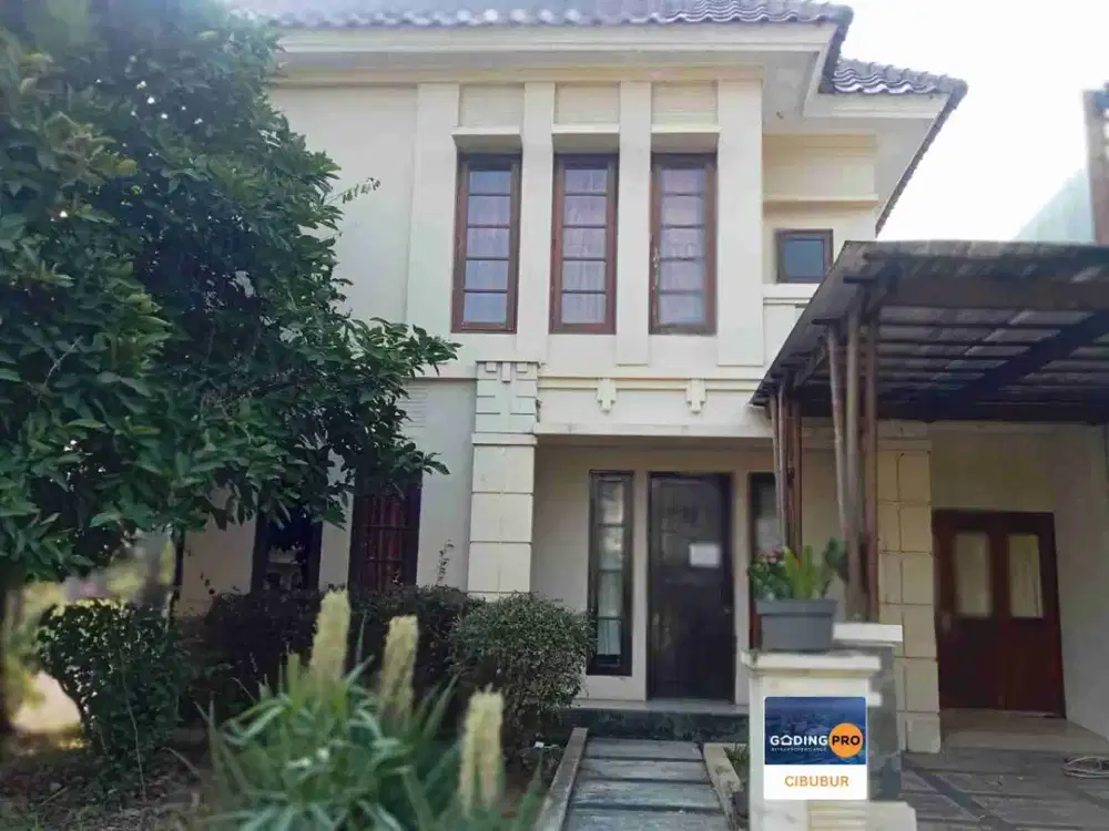 Dijual atau di sewa kan rumah Furnish Posisi Hoek Legenda wisata cibubur