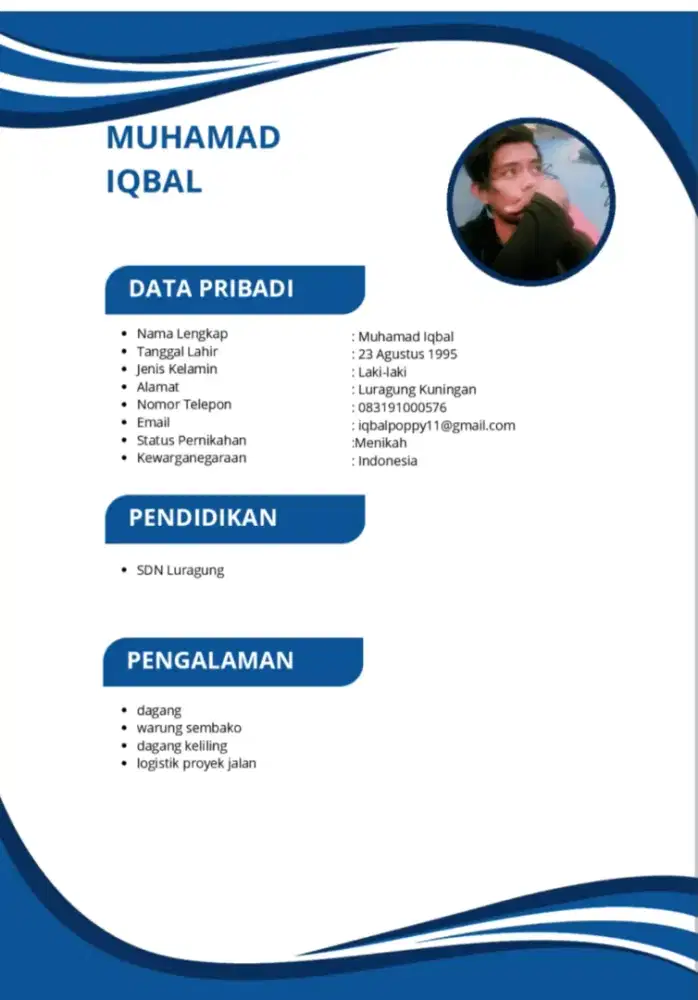 Info lowongan pekerjaan